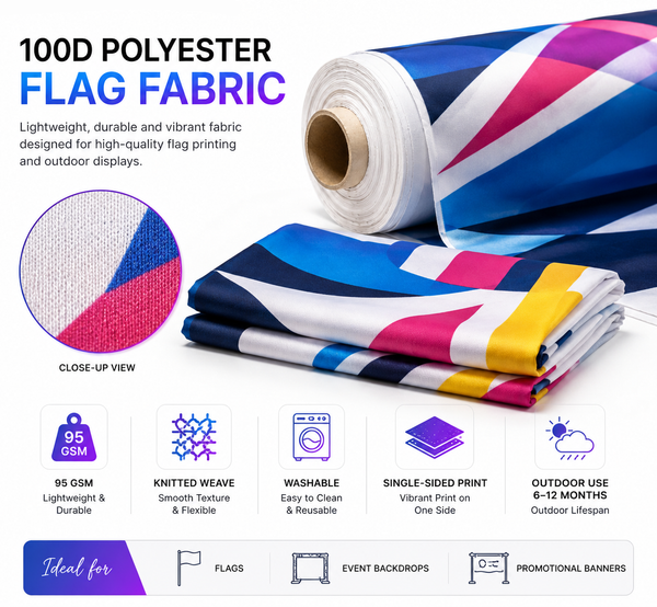 95gsm Knitted Polyester (100D)