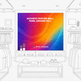 Acoustic Feature-Wall Panel (280gsm Felt) — view 2