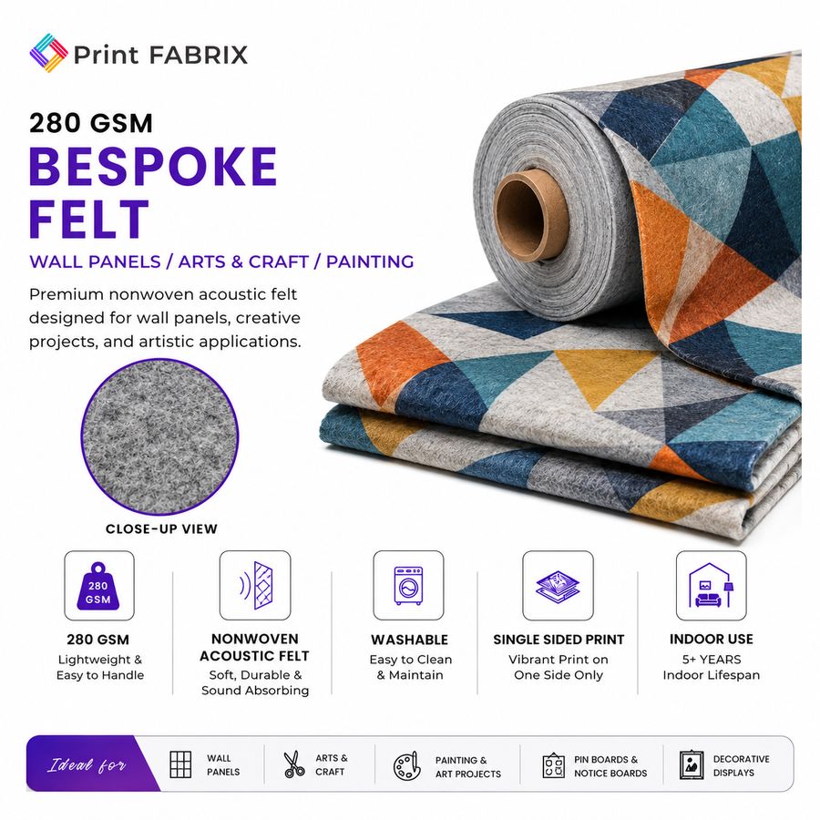 Bespoke Felt — Wall Panels, Arts & Craft, Painting
