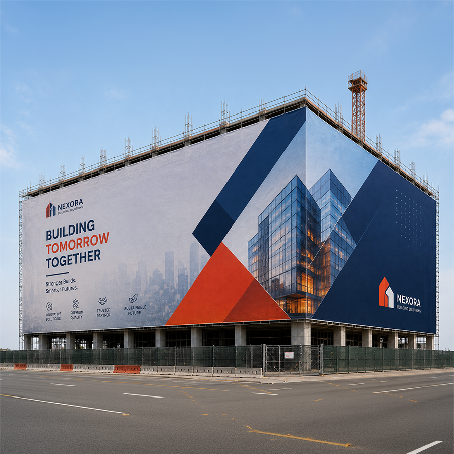 Heavy Oxford Building Wrap (450D)
