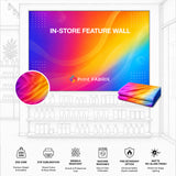 In-Store Feature Wall — view 1