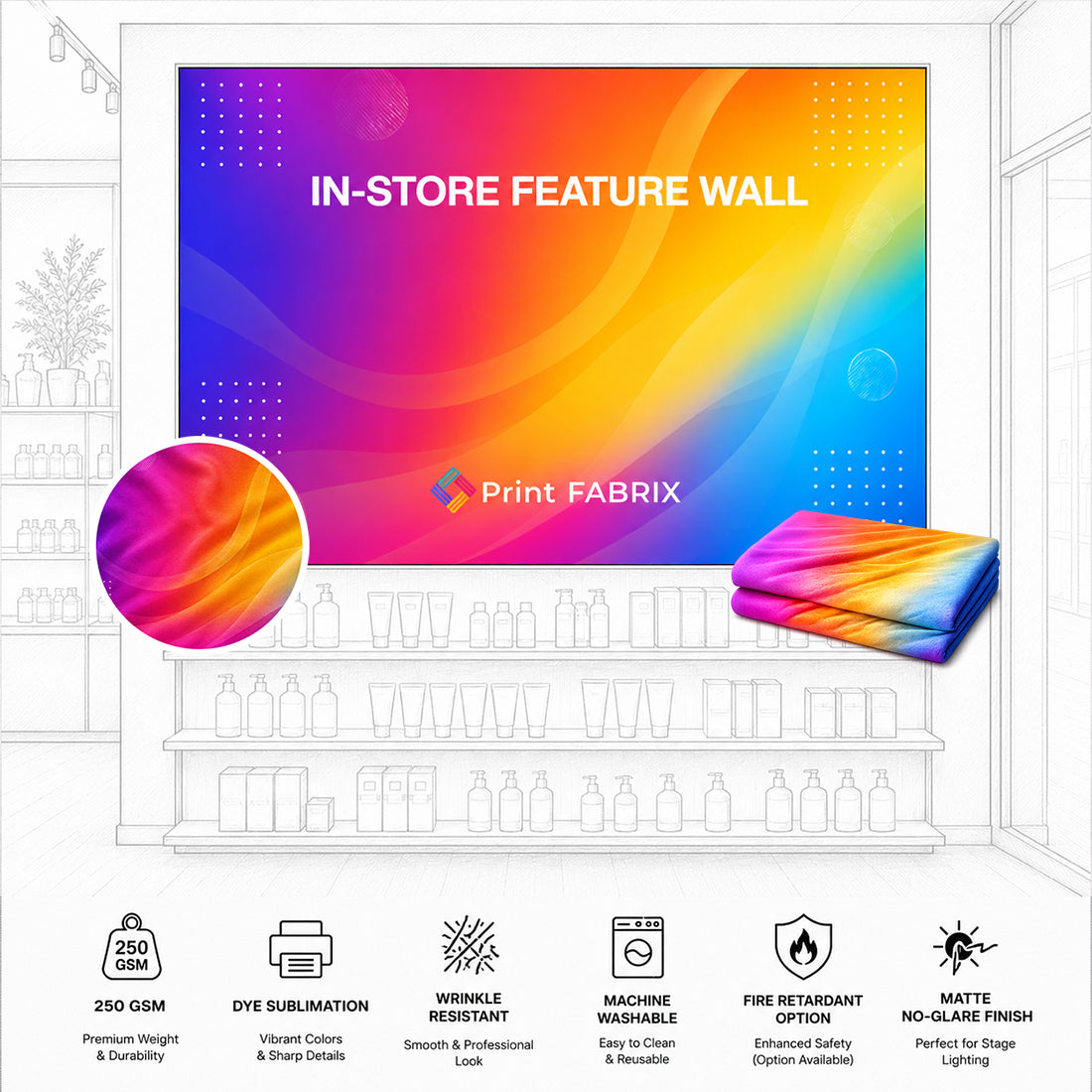 In-Store Feature Wall