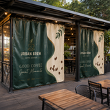 Heavy-Duty Cafe Barrier (480gsm Tarp) — view 4