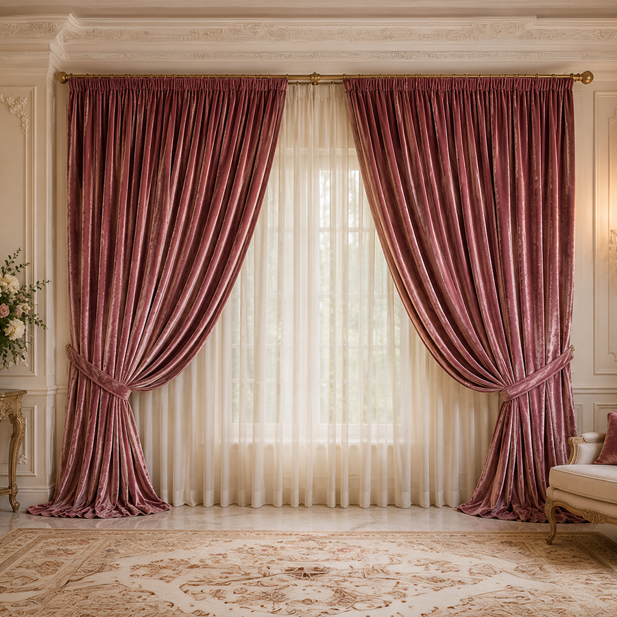 Luxe Velvet Wedding Curtain (850gsm Velvet)
