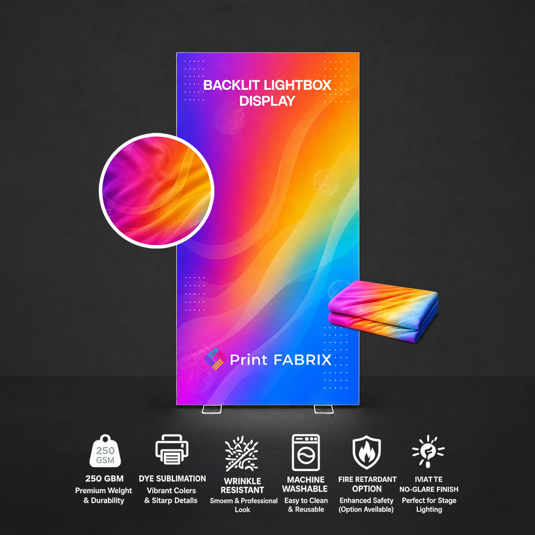 Backlit Lightbox Display