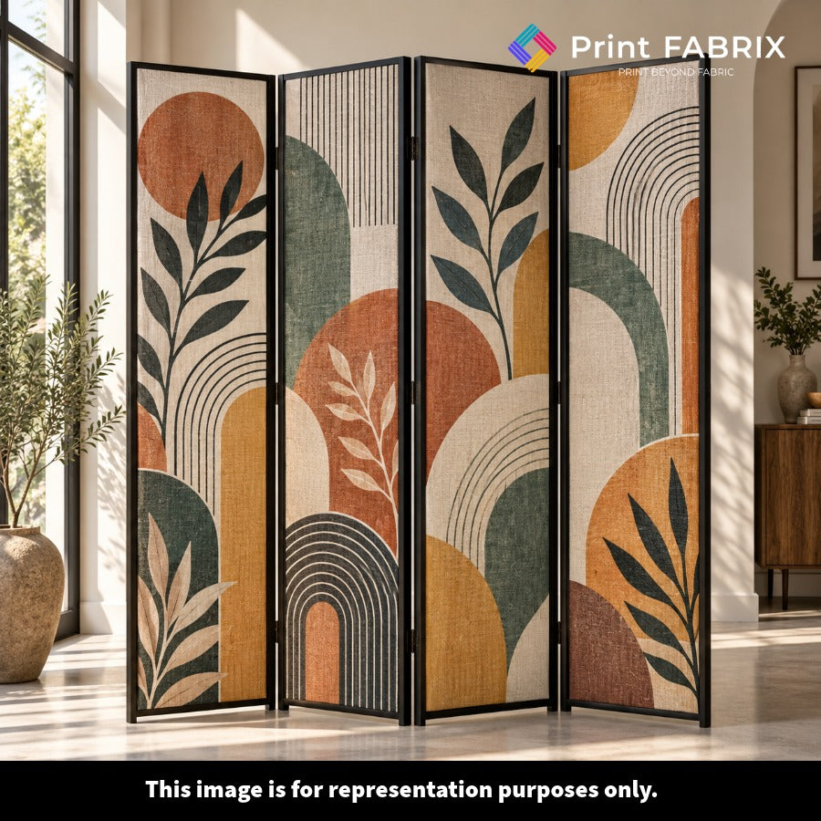 4-Panel Folding Divider