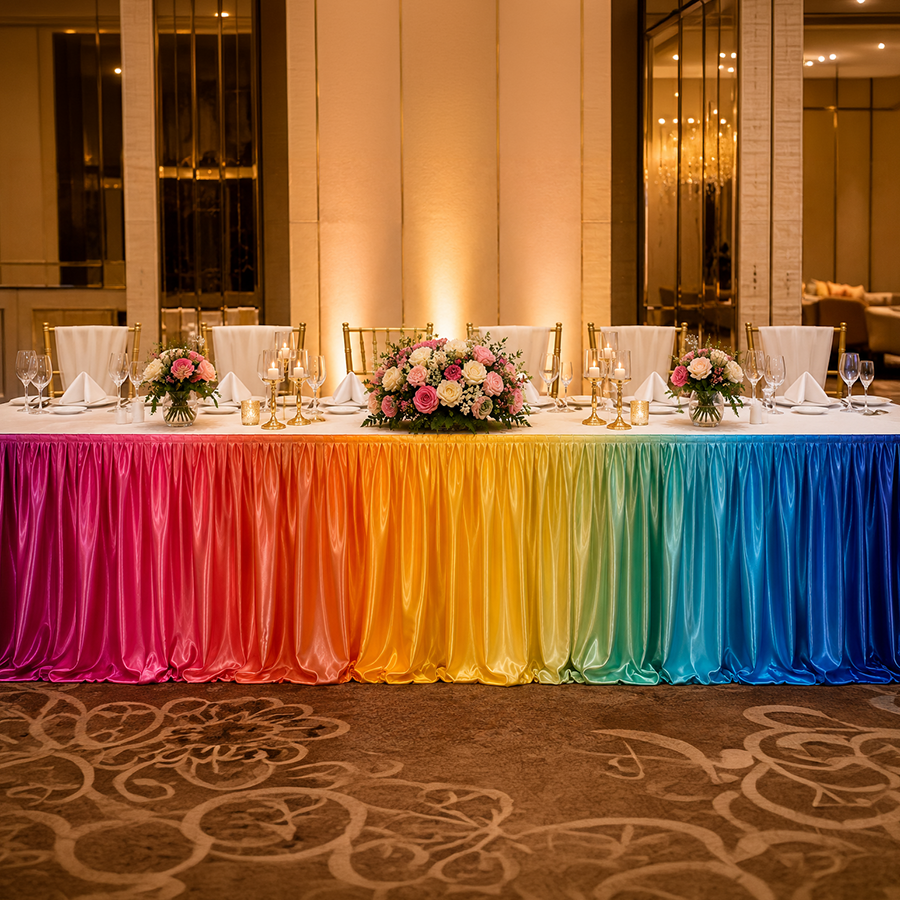 Shiny Satin Wedding Drape (120gsm Shiny)