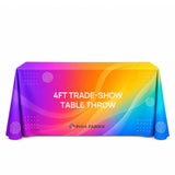 4 ft Trade-Show Table Throw — view 3