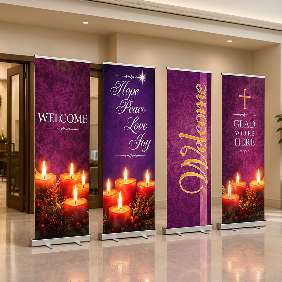 Seasonal / Advent Banner Set