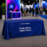 8 ft Trade-Show Table Throw — view 1