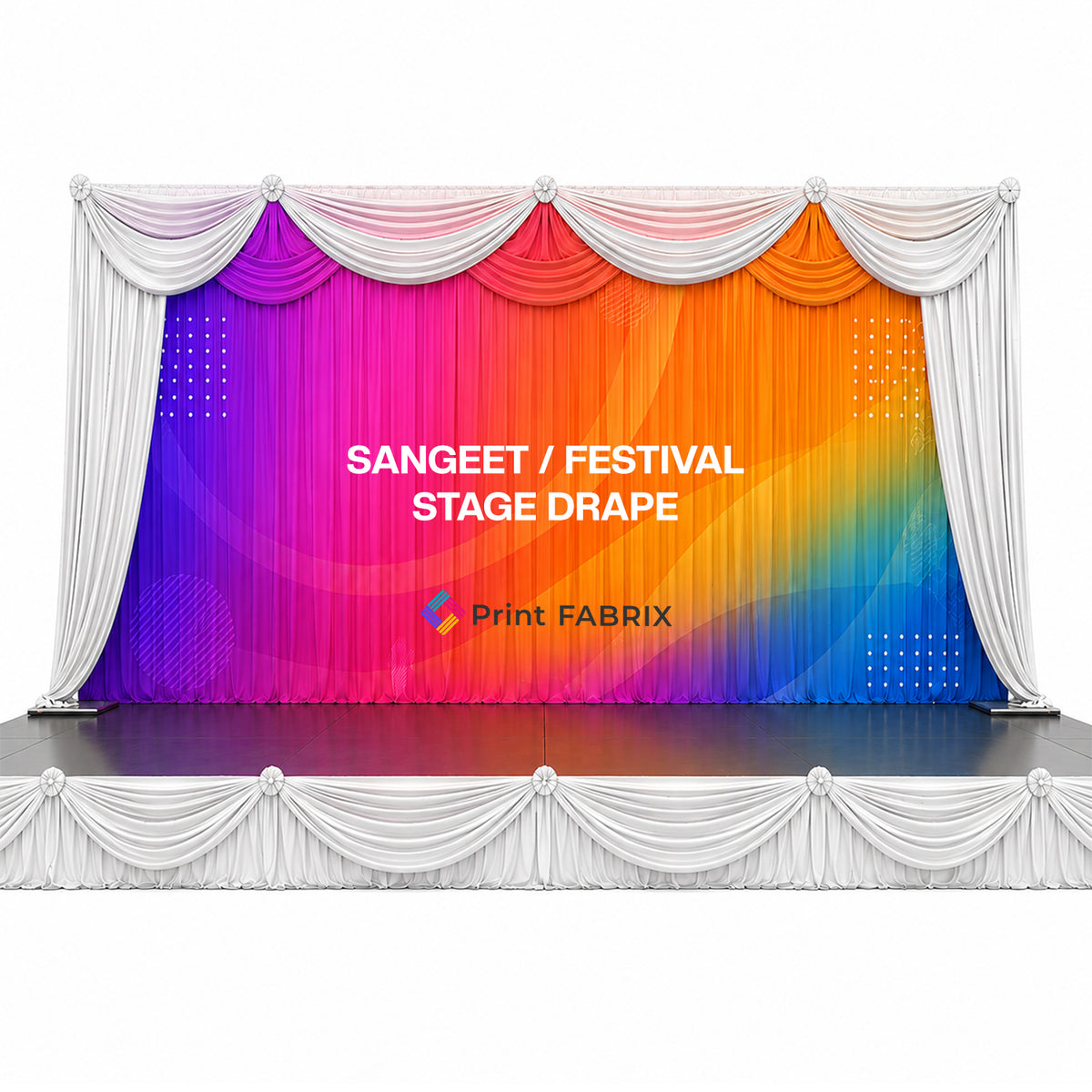 Sangeet / Festival Stage Drape