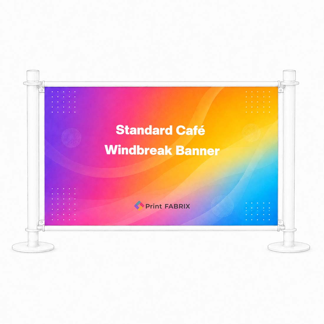 Standard Café Windbreak Banner