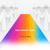 Aisle Runner Drape — view 2