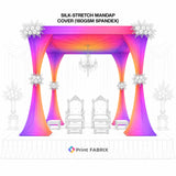 Silk-Stretch Mandap Cover (180gsm Spandex) — view 3