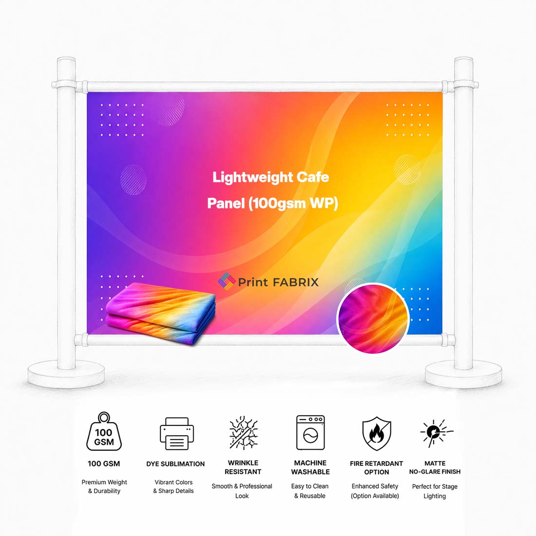 Lightweight Cafe Panel (100gsm WP)