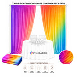 Double-Sided Wedding Drape (120gsm Duplex Satin) — view 1