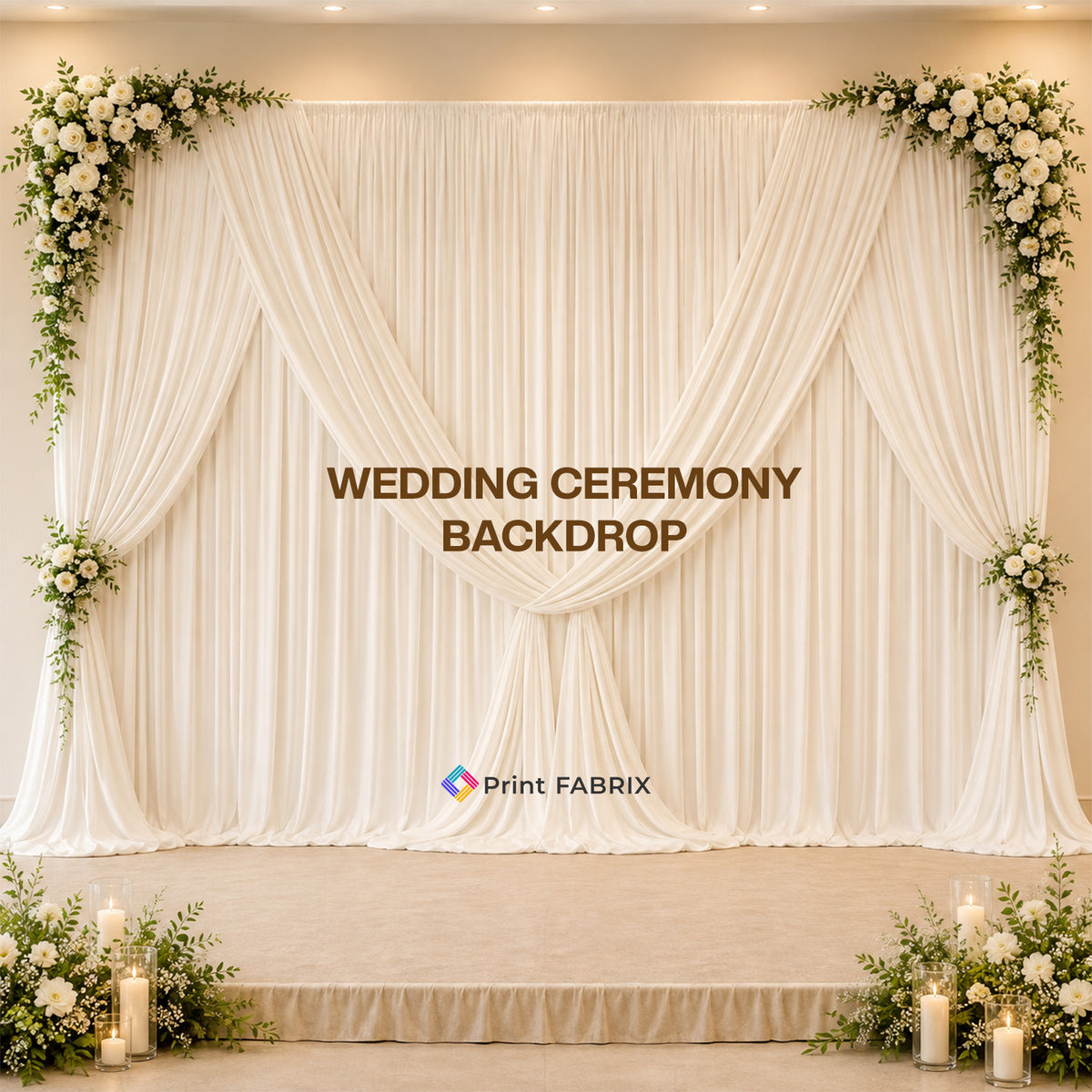 Wedding Ceremony Backdrop