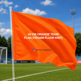 Hi-Vis Orange Team Flag (115gsm Fluor Knit) — view 3