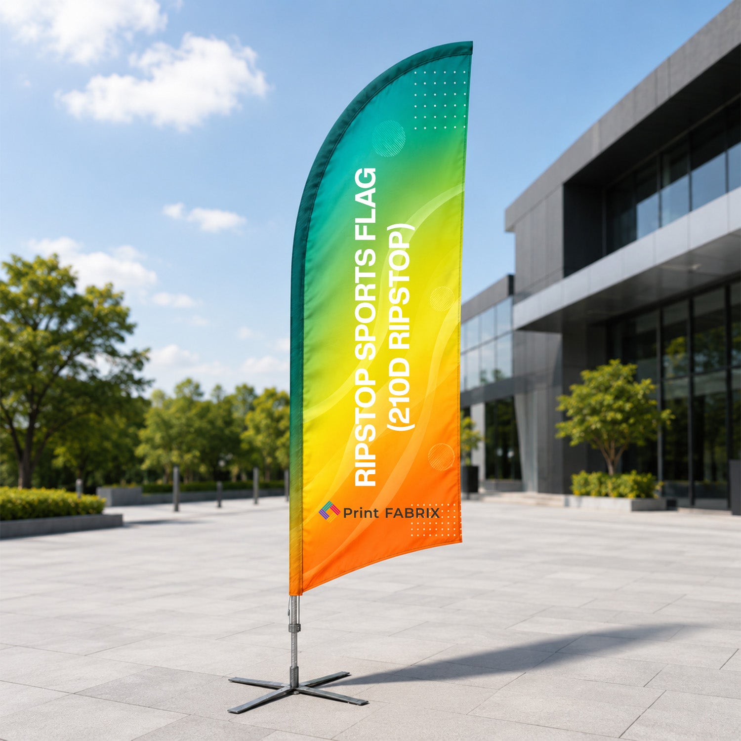Ripstop Sports Flag (210D Ripstop)