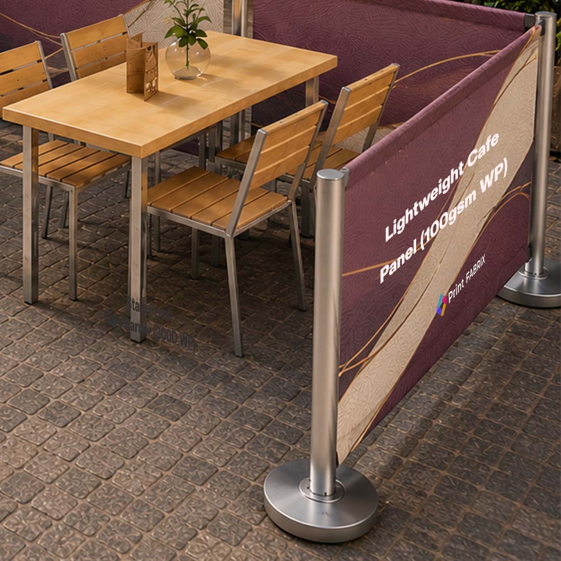 Lightweight Cafe Panel (100gsm WP)