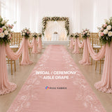 Bridal / Ceremony Aisle Drape — view 4