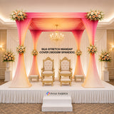 Silk-Stretch Mandap Cover (180gsm Spandex) — view 4