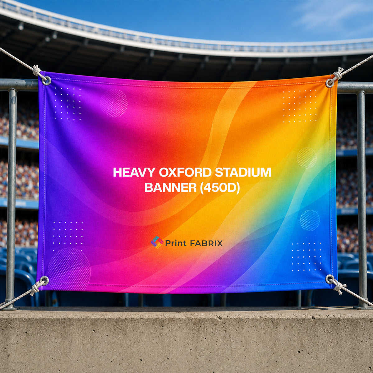 Heavy Oxford Stadium Banner (450D)
