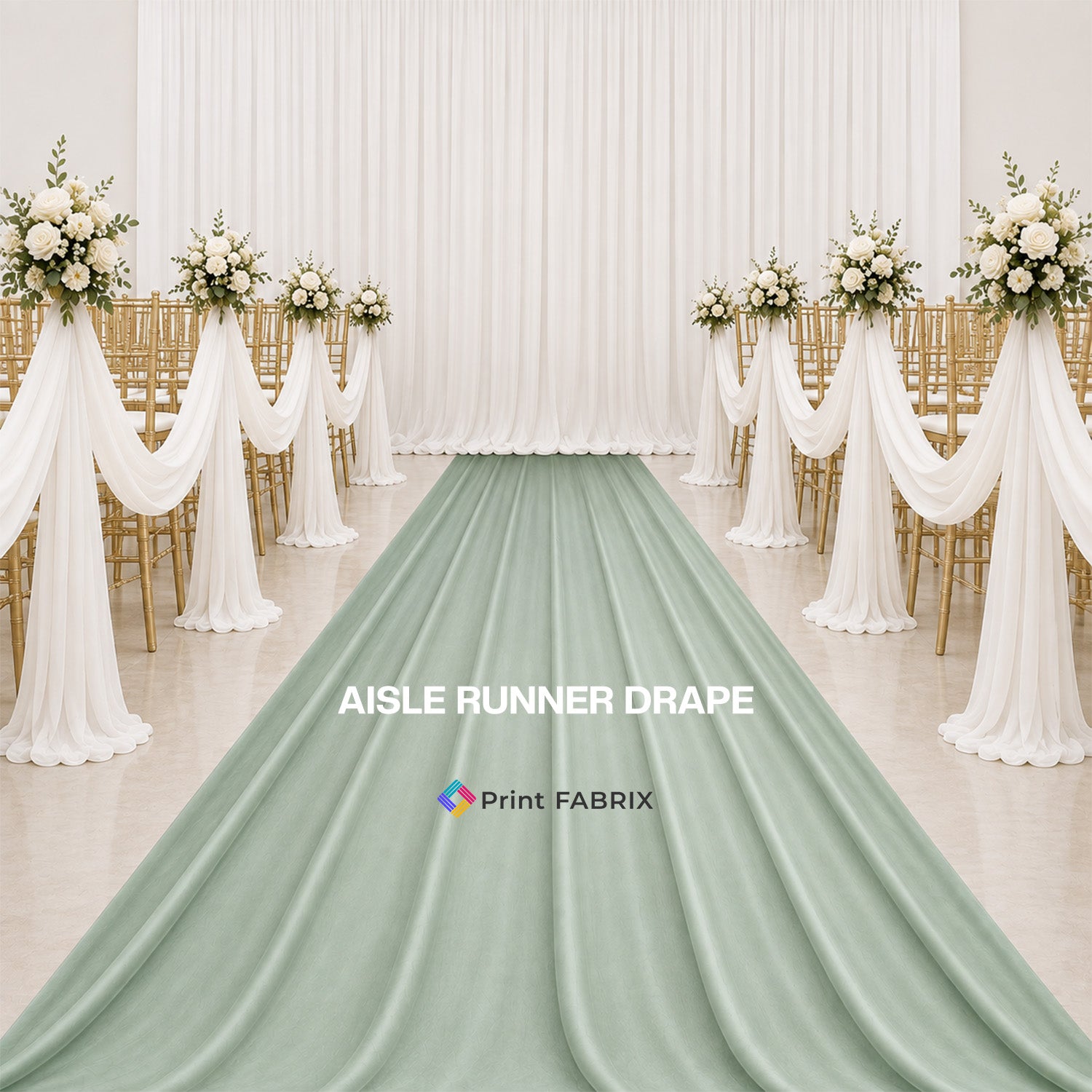 Aisle Runner Drape