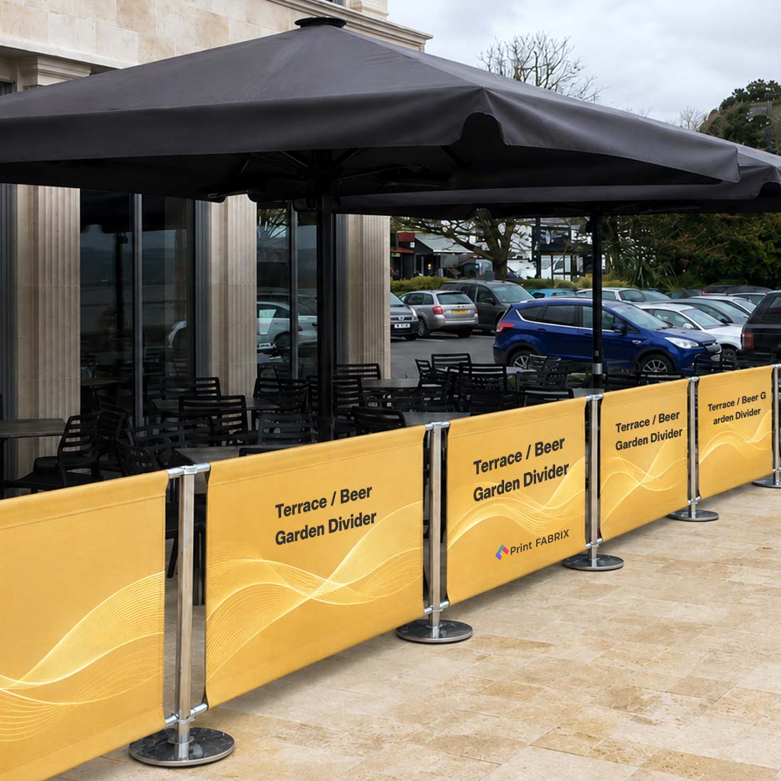 Terrace / Beer Garden Divider