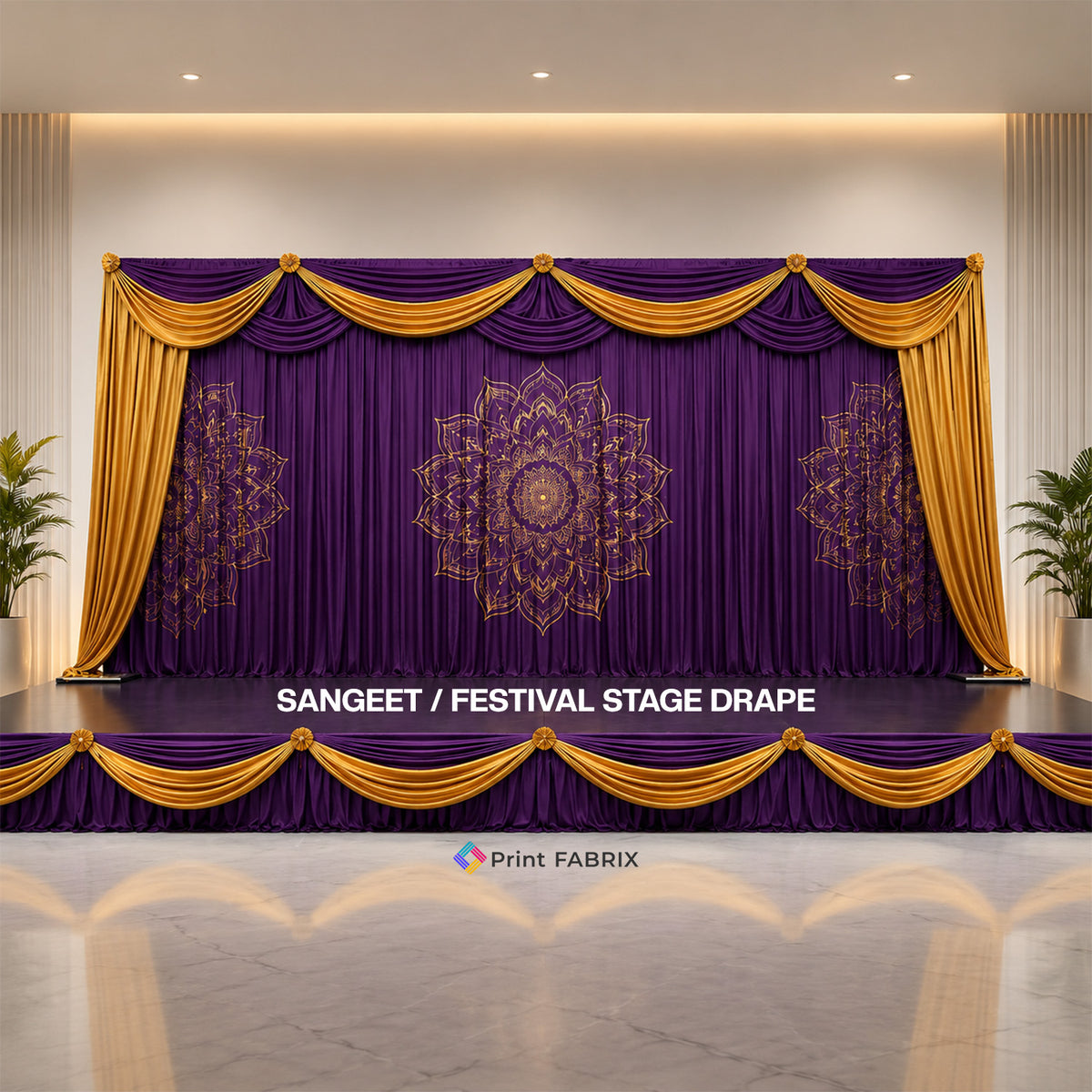 Sangeet / Festival Stage Drape