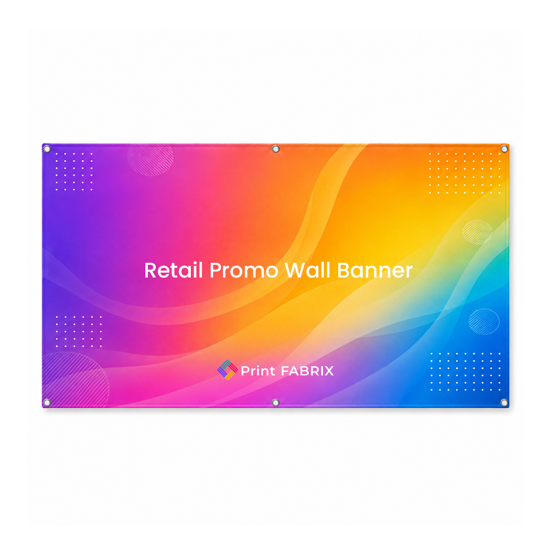 Retail Promo Wall Banner