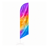 Silky Promo Flag Banner (210T Taffeta) — view 2