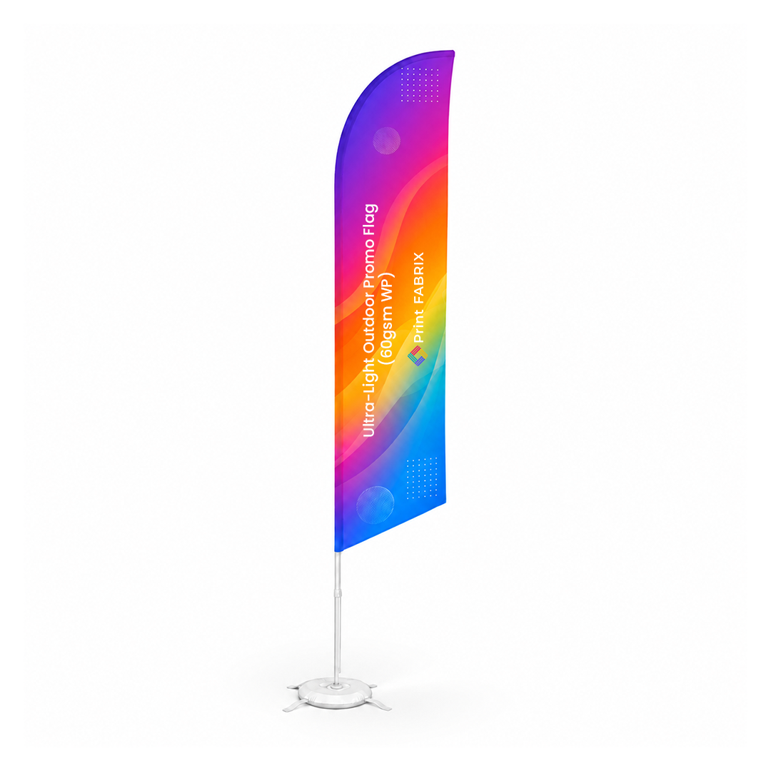 Ultra-Light Outdoor Promo Flag (60gsm WP)