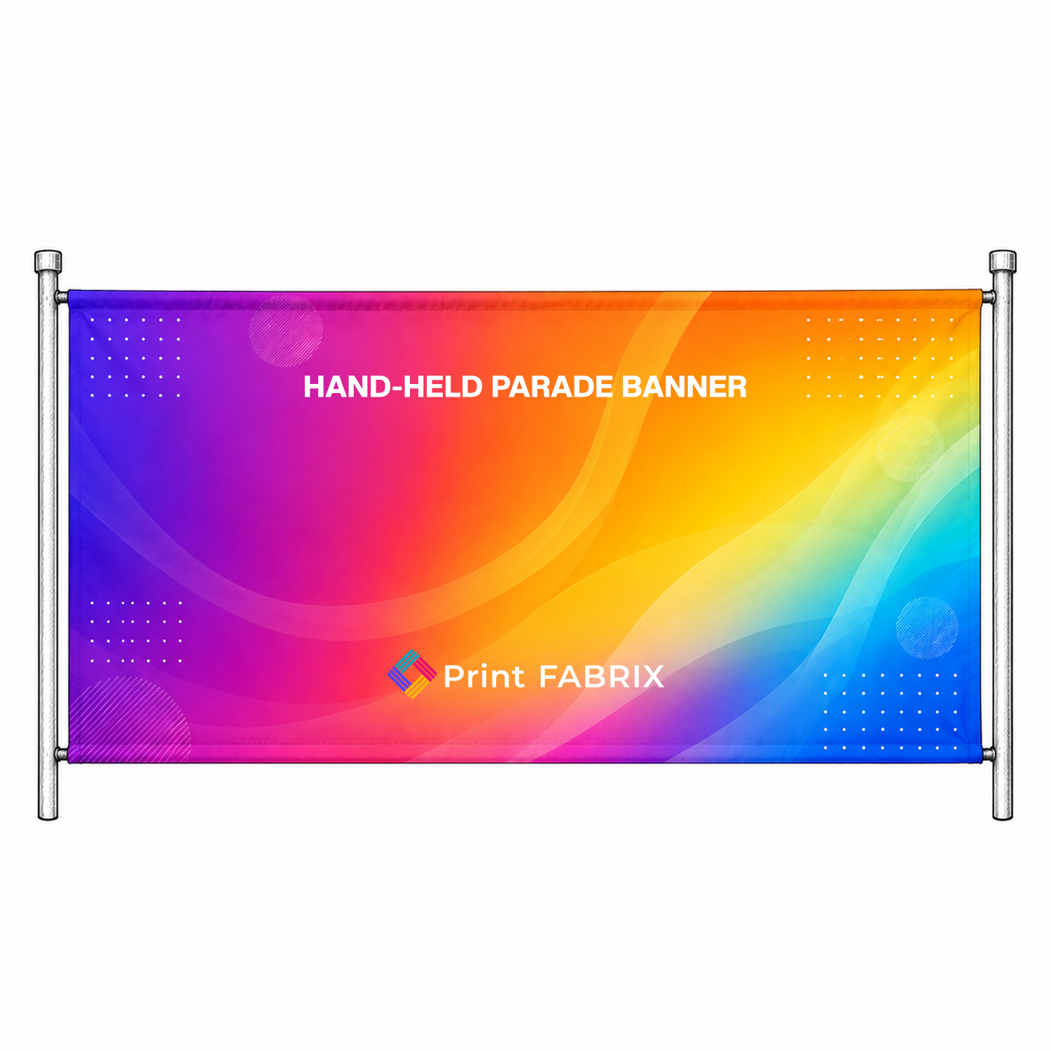 Hand-Held Parade Banner