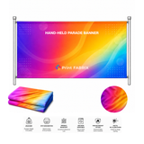 Hand-Held Parade Banner — view 1