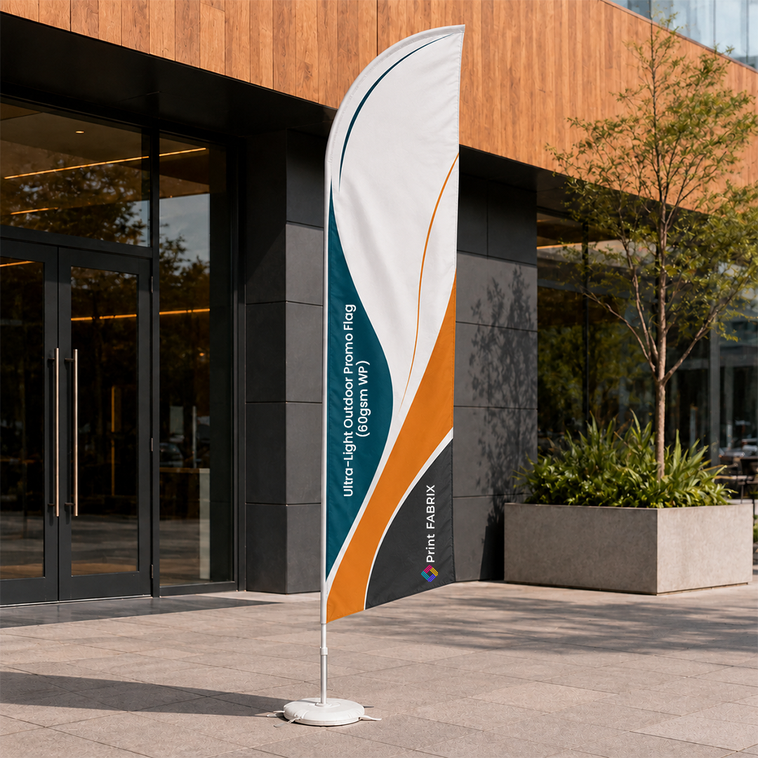 Ultra-Light Outdoor Promo Flag (60gsm WP)