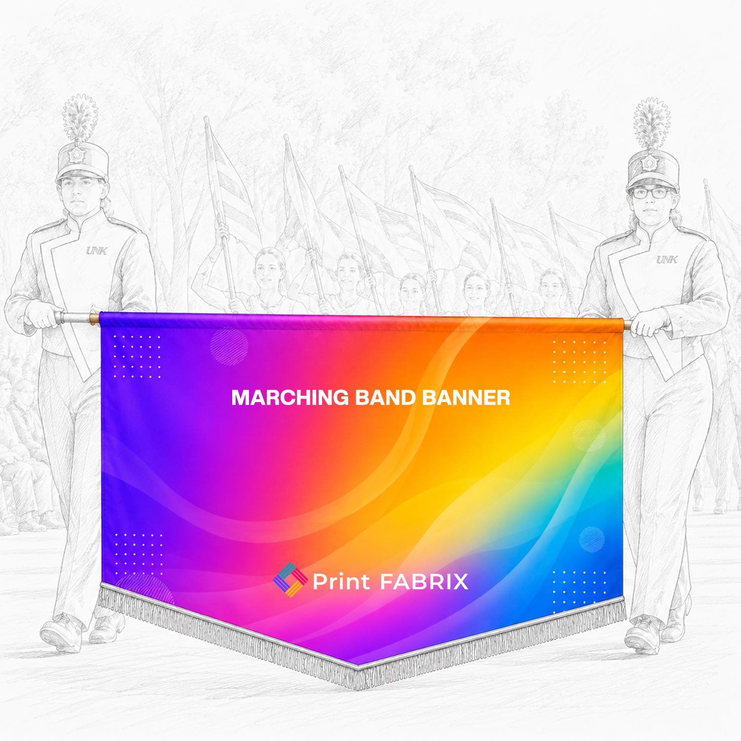 Marching Band Banner
