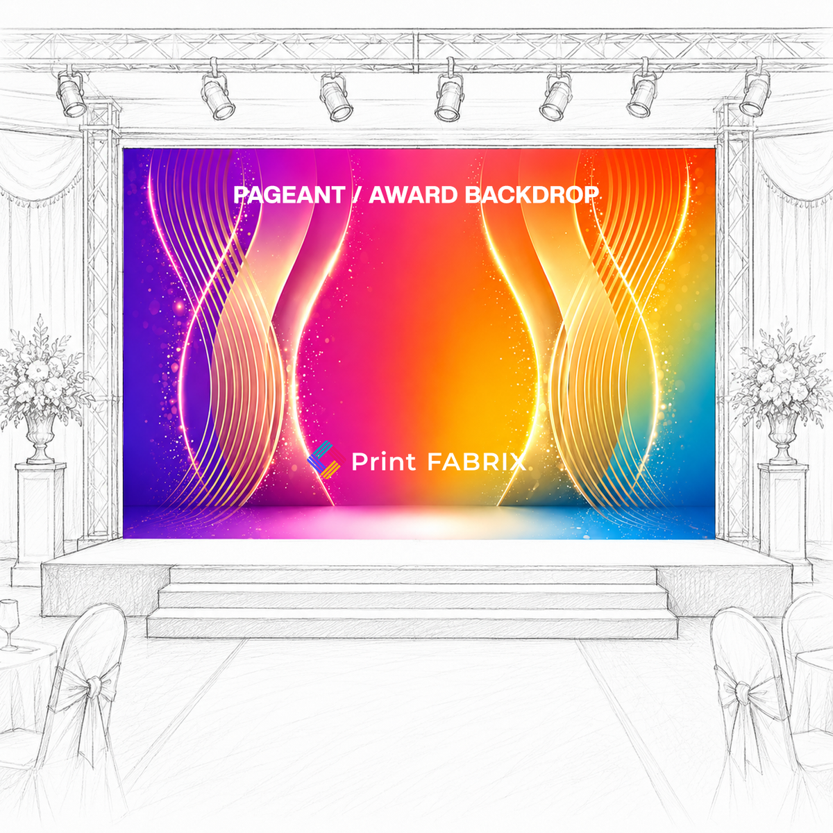 Pageant / Award Backdrop