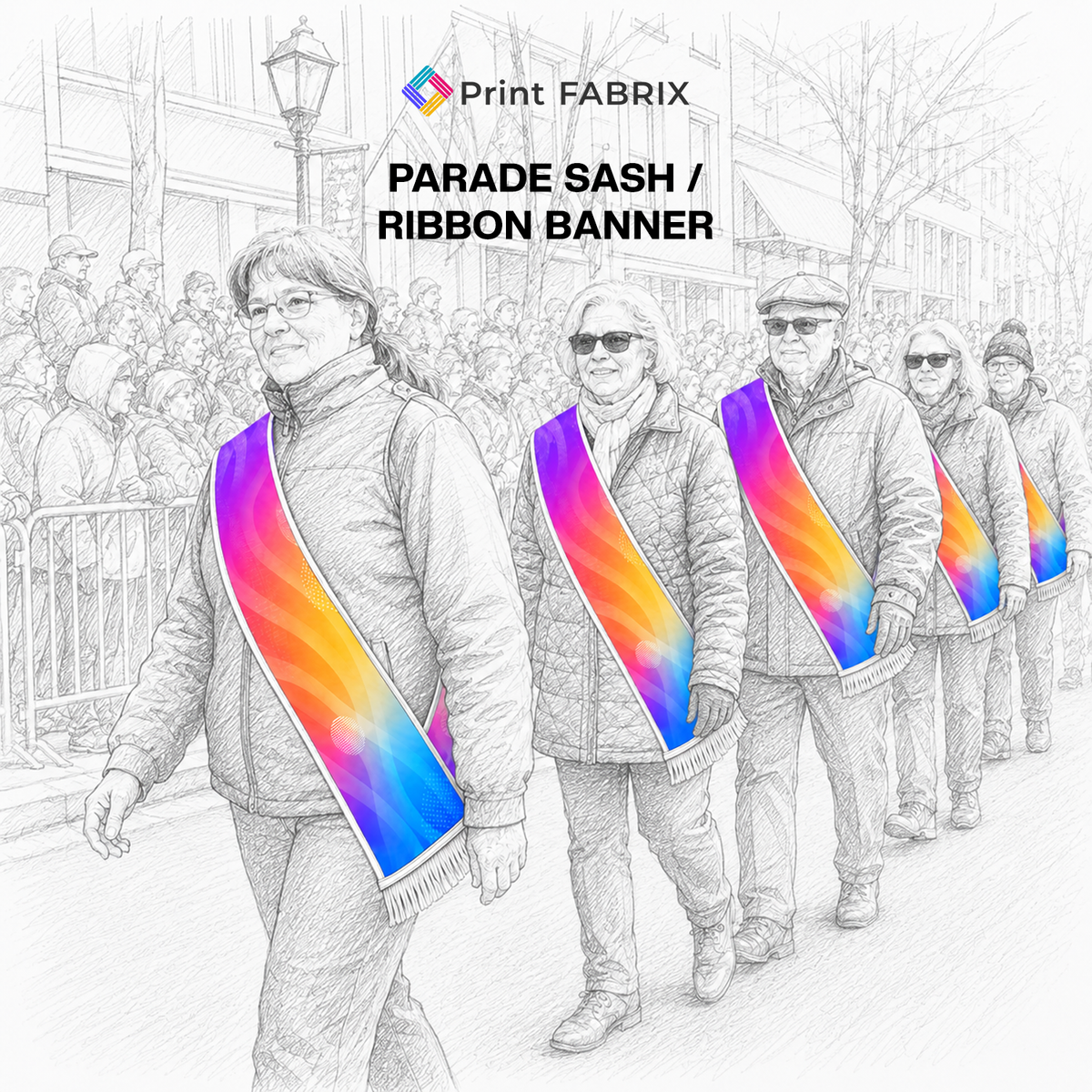 Parade Sash / Ribbon Banner