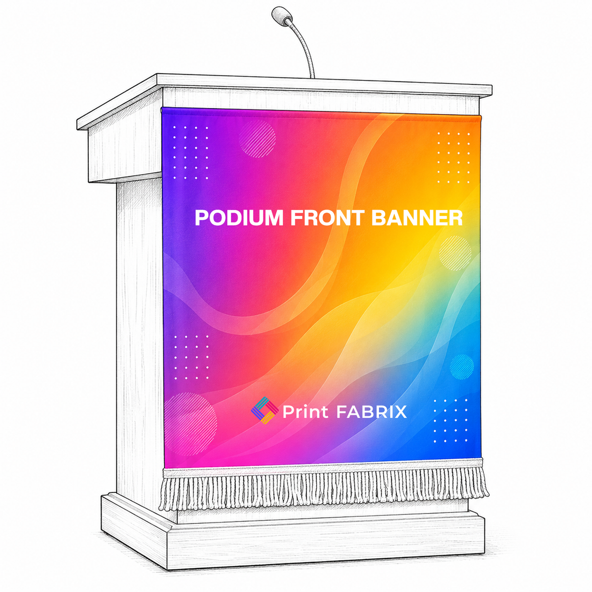 Podium Front Banner