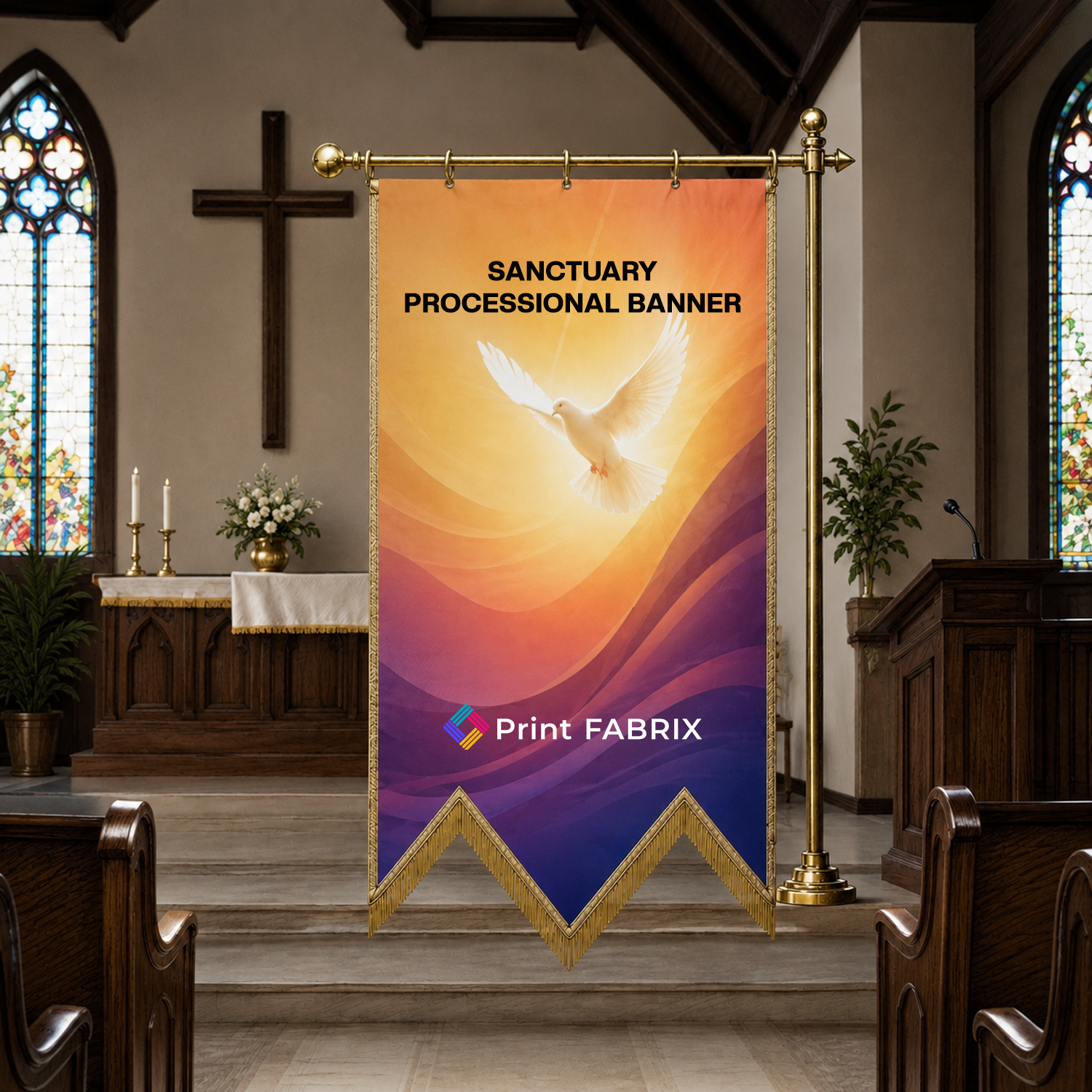 Sanctuary Processional Banner