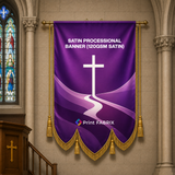 Satin Processional Banner (120gsm Satin) — view 4