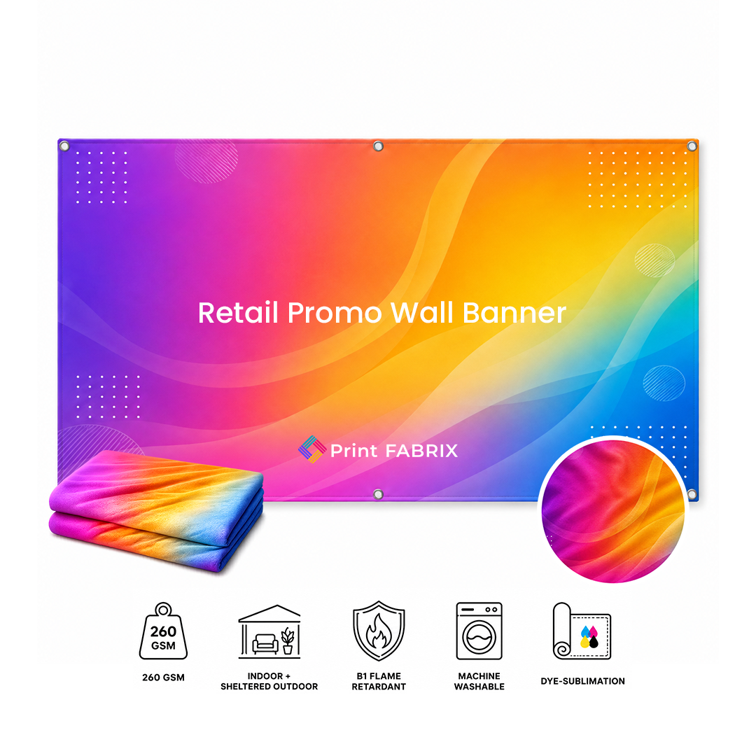 Retail Promo Wall Banner