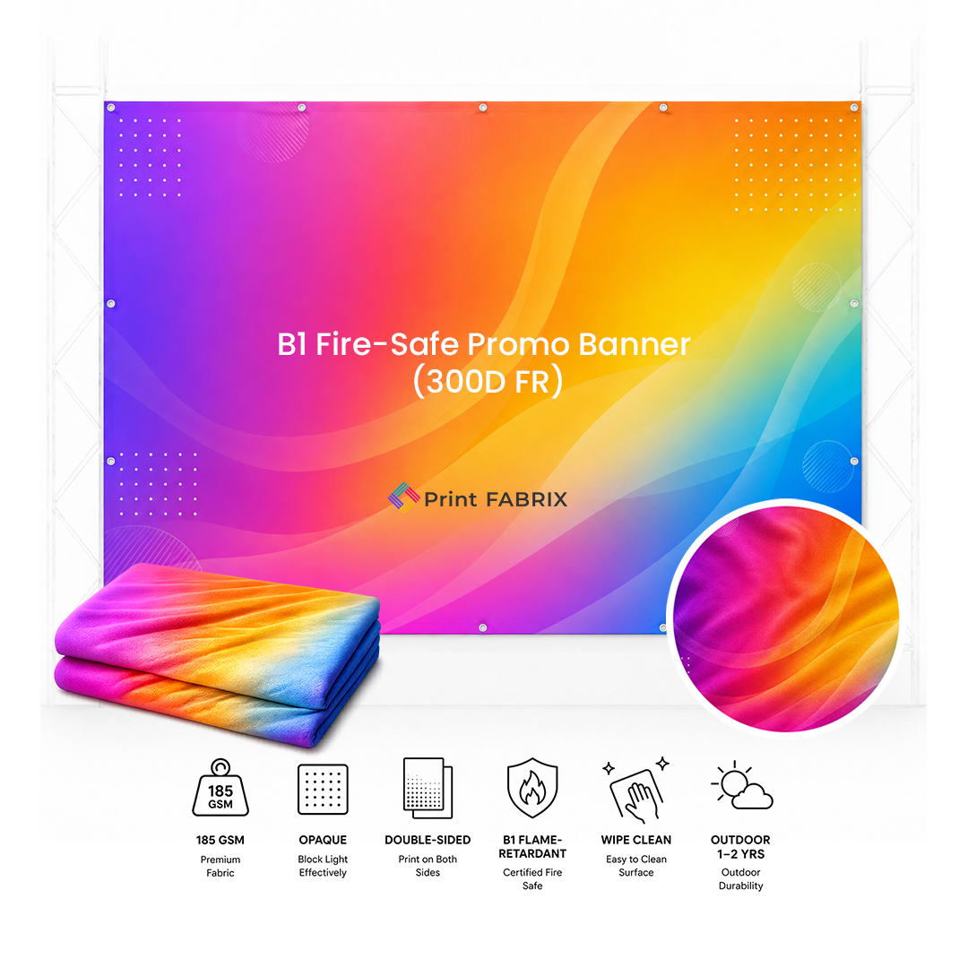 B1 Fire-Safe Promo Banner (300D FR)