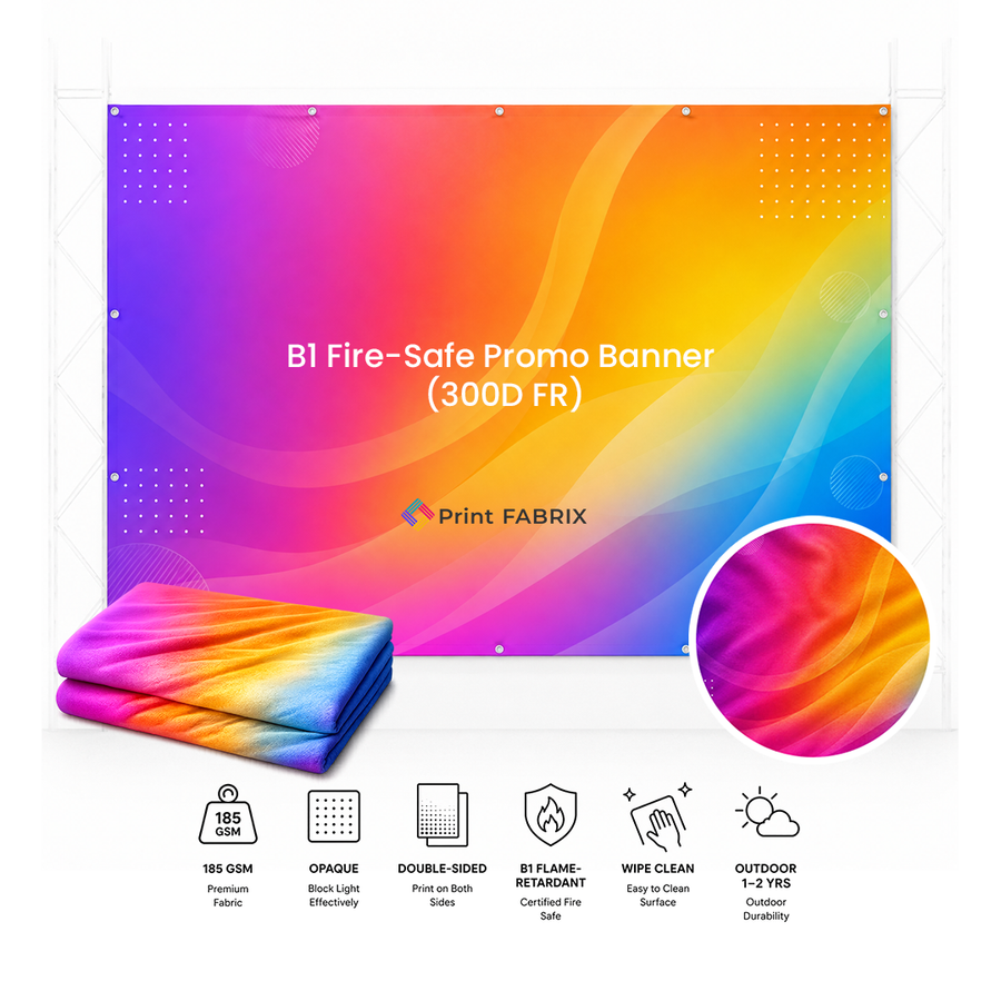 B1 Fire-Safe Promo Banner (300D FR)