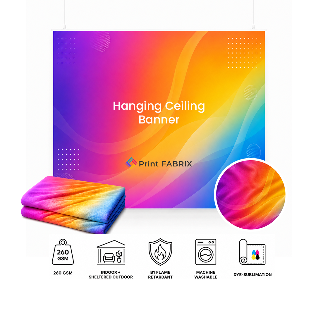 Hanging Ceiling Banner