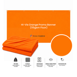 Hi-Vis Orange Promo Banner (115gsm Fluor) — view 1