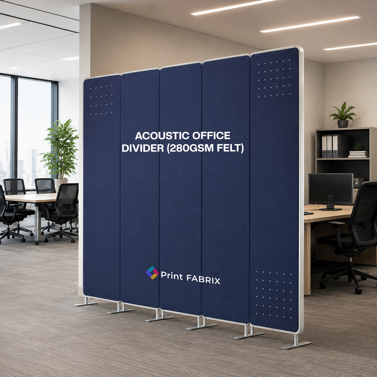 Acoustic Office Divider (280gsm Felt)