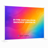 B1 Fire-Safe Ballroom Backdrop (280gsm FR) — view 2