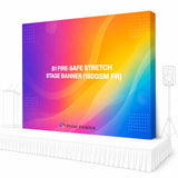 B1 Fire-Safe Stretch Stage Banner (180gsm FR) — view 3